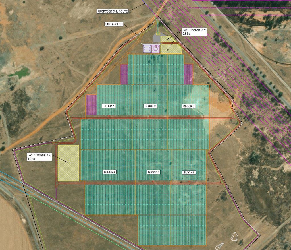 Gold Co (137MWp) (Layout) | Energy Group