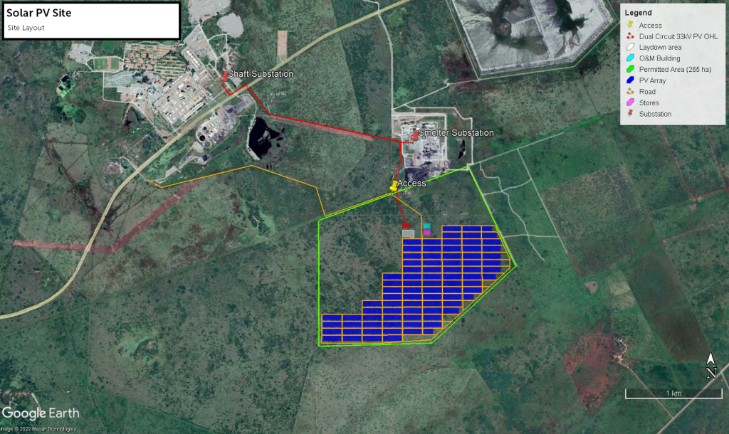 Platinum Co 120MWP site layout | Energy Group